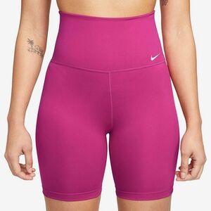 NIKE DRI-FIT Shorts - Hot Fuschia/White